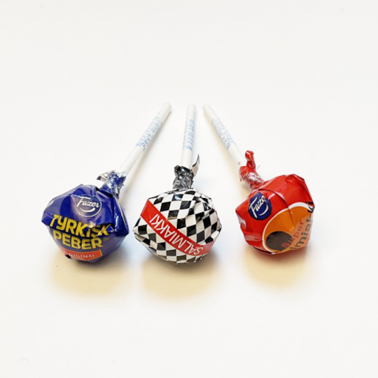 Salty lolly pops, 3*14g