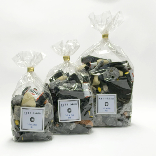 Salz & Chili-Lakritzmischung - 500g