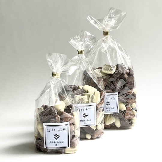 Schoko-Salmiak-Lakritzmischung - 1000g
