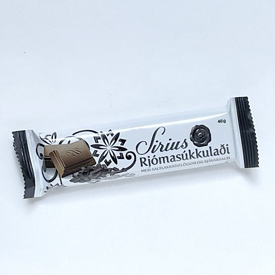 Sirius Seasalt chocolate, 46g-bar