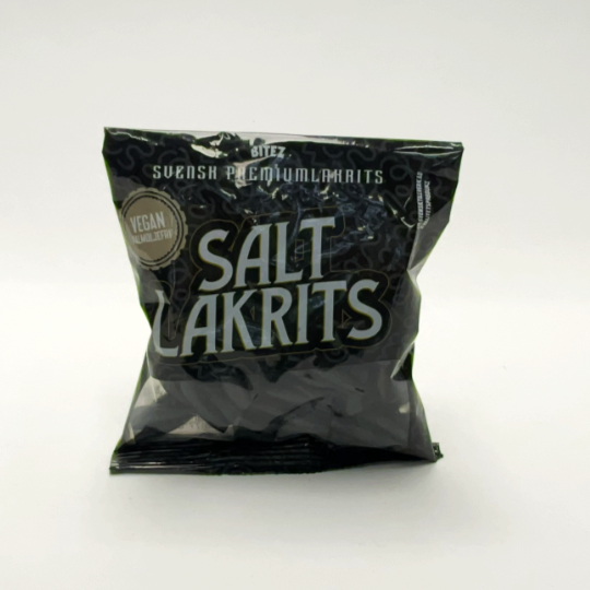 Premium liquorice, salty and soft from Sweden