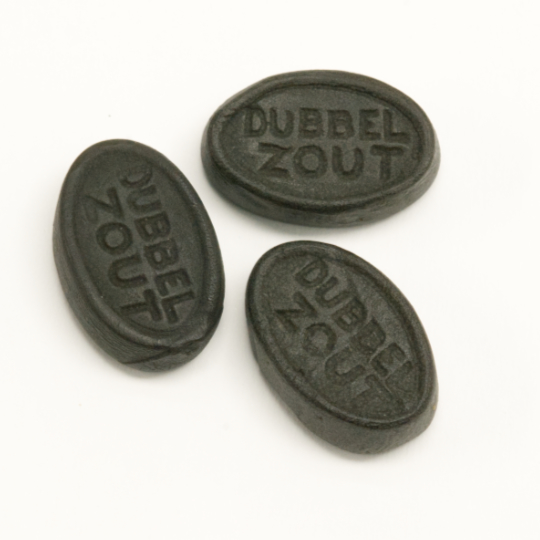 Soft and extra strong salty liquorice, dutch