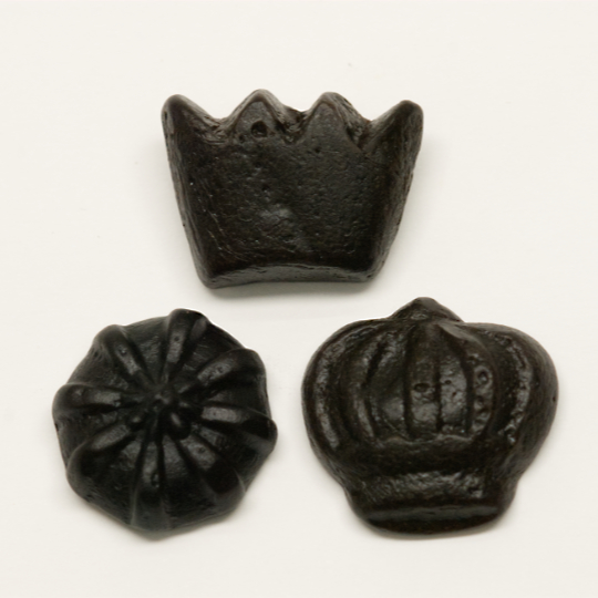 Chewy-mild liquorice crowns, dutch