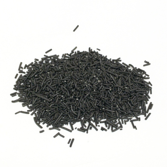 Sweet liquorice sprinkles with anise flavour for ice cream and desserts