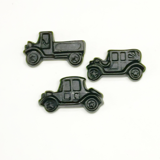 Firm salt liquorice cars, finnish