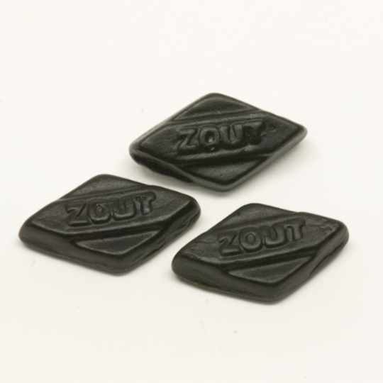 Light salted liquorice rhombus, dutch