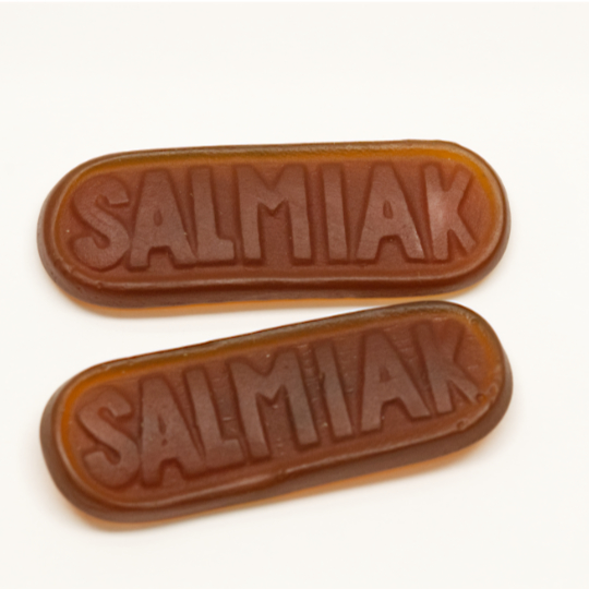 Mild tangy salmiak liquorice, dutch