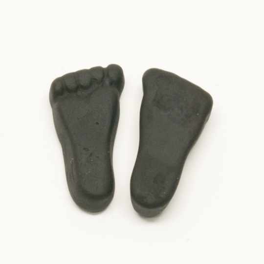 Salty liquorice feet, swedish