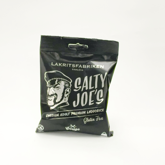 Bag soft salty liquorice, swedish