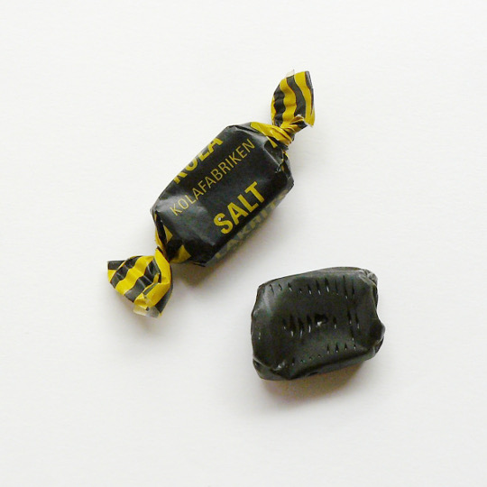 Soft and salty liquorice toffee, swedish