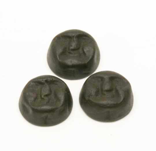 Soft salty liquorice moons, dutch