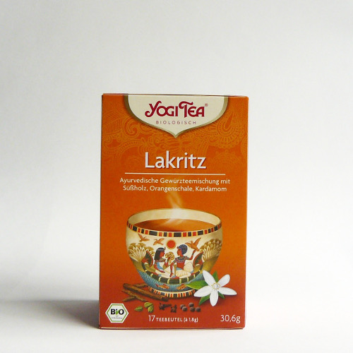 Yogi- Liquorice tea, 17 bags